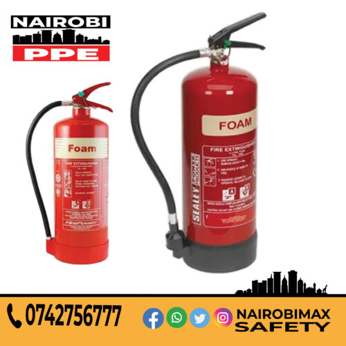 foam fire extinguisher.